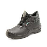 Chukka Midsole Safety Boot With Scuff Cap Black Sizes 04-13 CDDSCCMSBL