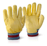 Freezer Gloves Leather Fleece Lined pack of 10 FGIMP
