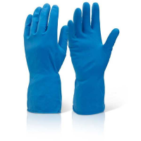Household Medium Weight Gloves Blue, Yellow or Pink HHMW