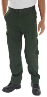 Polycotton Cargo Trousers with Knee Pad Pockets Short, Regular or Tall Leg PCTHW