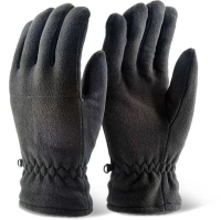 Thinsulate Fleece Glove Black Pack of 10 Pairs THFLGBL