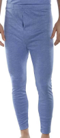 Thermal Long John Trousers Blue or White THLJ