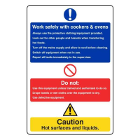 Work Safely With Cookers & Ovens