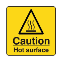 Caution - Hot Surface