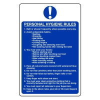 PERSONAL HYGIENE RULES