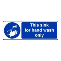 This Sink For Hand Wash Only