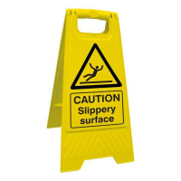 CAUTION - Slippery Surface