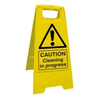 CAUTION - Cleaning in Progress