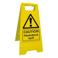 CAUTION - Hazardous Spill