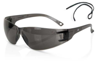 Grey wrap around safety specs high performance ZZ0090GY