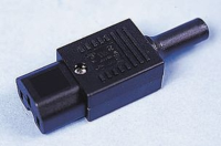 230V IEC C15 Socket Rewireable Hot Condition
