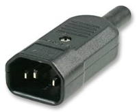 IEC Plug Straight Rewireable