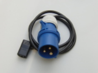 Earth & Insulation Flash Test Adapter 240v 16 amp