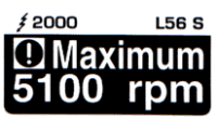 L056 S - Max 5,100 rpm
