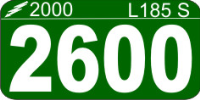 L185 S - 2600 (Kg insert for L114L Labels)