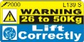 L139 S - Lift Correctly_26 to 50Kg (small)