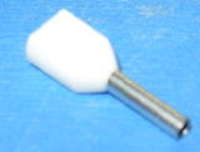 Insulated Ferrules 0.5mm Double White (100)