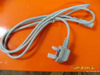 230V 13a to IEC Adapter Lead Grey