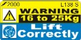 L138 S - Lift Correctly_16 to 25Kg (small)