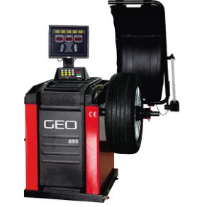 GEO 895 Fully Automatic Wheel Balancer with 17 Inch LCD Screen