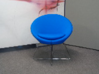 Allermuir Conic Tub Chair in Blue 