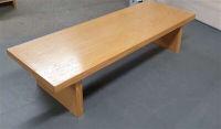 1500 x 550 mm Wide Oak Coffee Table 