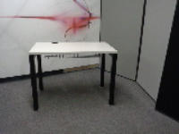 1000w mm Desk with Off White Top 