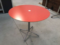 900dia mm Red Allermuir Table 