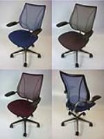 Humanscale Liberty mesh back task chair in chocolate brown 