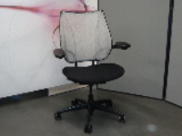 Black & Grey Humanscale Liberty Task Chair 