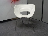 Vitra Tom Vac Chair in White 