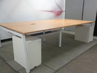 Bench Desks 1200-1400w Adjustable Beam