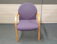 Mauve And Beech Meeting Chairs