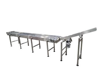 Hygienic Chain Peg Tab Indexing Conveyors