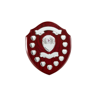 Annual Rosewood Wooden Shield - 11 Years