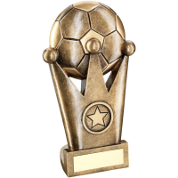 Ball on crown trophy -  3 sizes