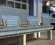 Aluminium drawbridge leveller - Type SKB 