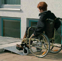 Aluminium Wheelchair Entrance Ramps