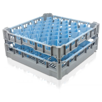 44 CELLS DISHWASHER RACK - GLASS HEIGHT 215MM