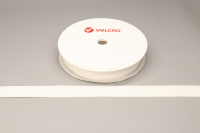 VELCRO Brand PS14 Stick-on 38mm tape WHITE HOOK 25mtr roll
