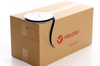 VELCRO Brand PS18 Stick-on 20mm tape BLACK HOOK case of 42 rolls