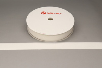 VELCRO Brand PS18 Stick-on 50mm tape WHITE LOOP 25mtr roll