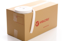 VELCRO Brand PS14 Stick-on 30mm tape WHITE HOOK case of 30 rolls