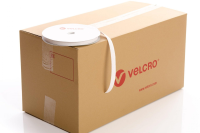 VELCRO Brand PS14 Stick-on 16mm tape WHITE HOOK case of 45 rolls