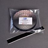 VELCRO® Brand 5m x 20mm Stick-on tape BLACK LOOP