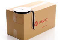 VELCRO Brand PS18 Stick-on 25mm tape BLACK HOOK case of 36 rolls