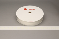 VELCRO Brand PS14 Stick-on 35mm coins WHITE HOOK 25mtr roll
