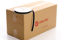 VELCRO Brand PS15 FR Stick-on 20mm BLACK LOOP case of 42 rolls