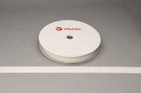 VELCRO Brand PS14 Stick-on 22mm coins WHITE HOOK 25mtr roll