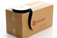 VELCRO Brand PS14 Stick-on 50mm tape BLACK LOOP case of 21 rolls